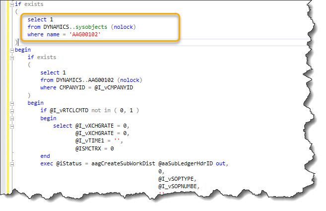 EConnectWebServiceException Invalid object name 'AAG20000'