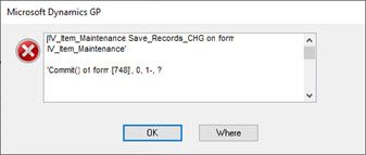 SQL filtered index are incompatible with Dynamics GP