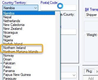 Northern Ireland UPS Country Drop Down.jpg