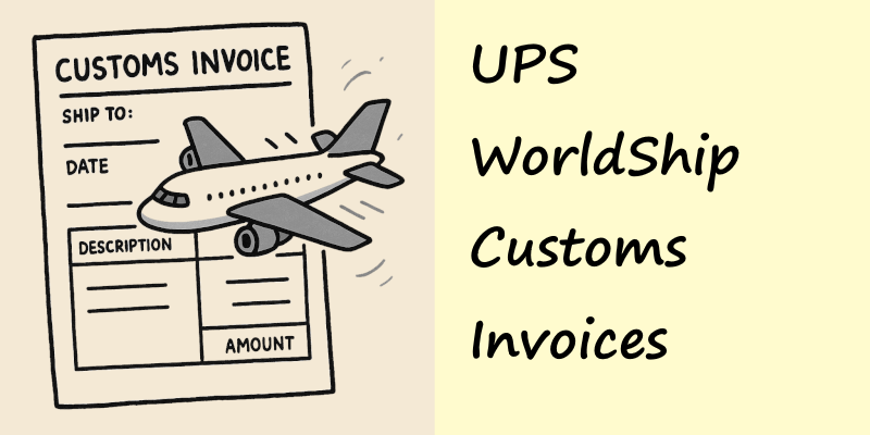 Resolving UPS WorldShip Paperless Invoice Issues for Northern Ireland Shipments
