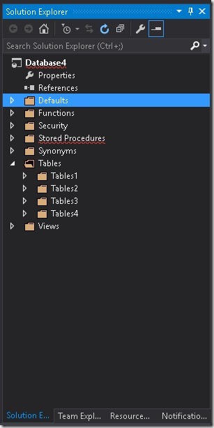 SQL Tools Tables