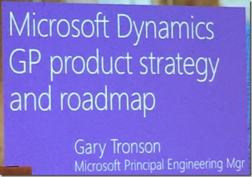 Dynamics GP product strategy and roadmap