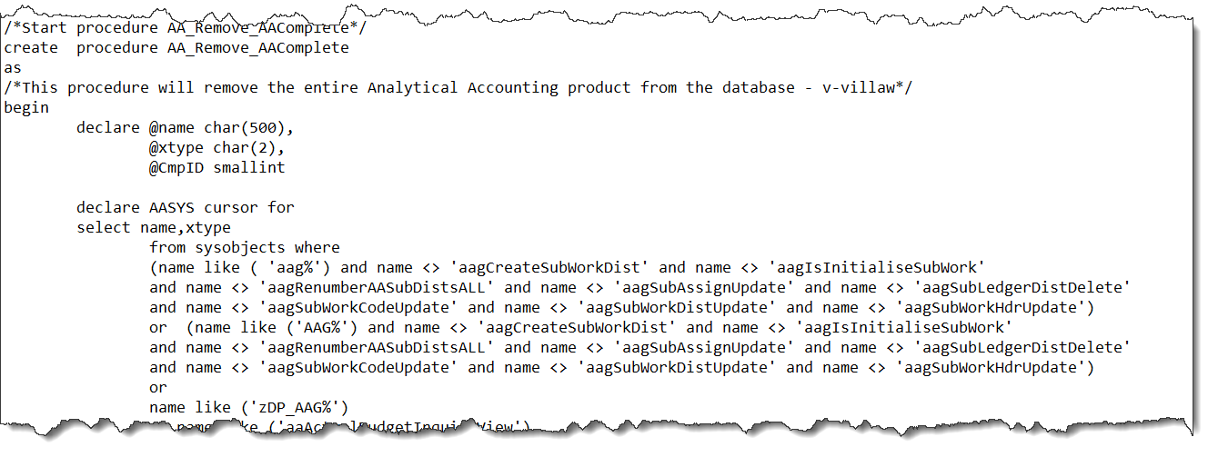 EConnectWebServiceException Invalid object name 'AAG20000'