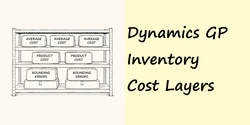 Multiple rows in IV10200 for one receipt line - inventory cost layers in Dynamics GP