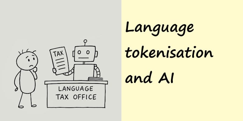 AI language taxation