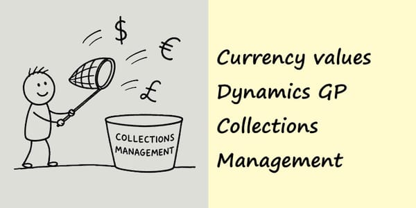 Currency values that wouldn't convert in collection management main window