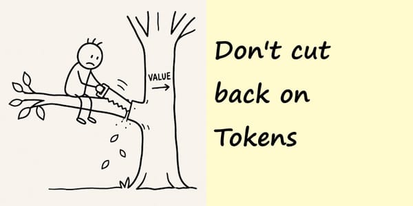 Telling your team to stop using tokens may not be your smartest move